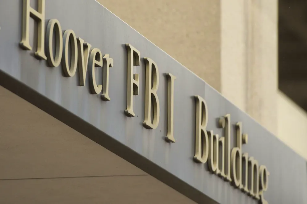 The J. Edgar Hoover Federal Bureau of Investigation (FBI) Building a Washington DC.
