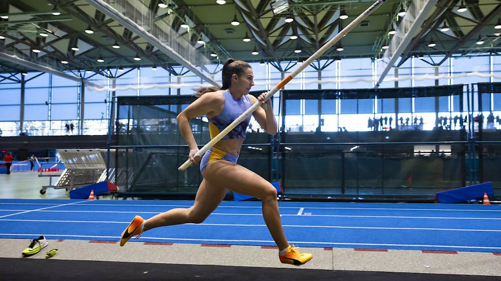 Nimmt entschlossen Anlauf: Angelica Moser