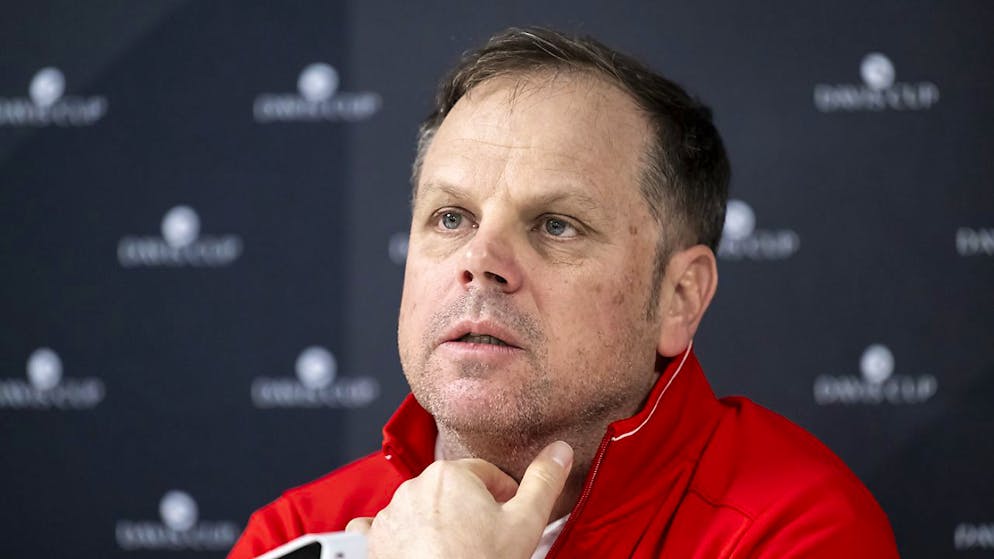 Severin Lüthi garde forcément son optimisme avant la 2e journée du duel face à l'Espagne