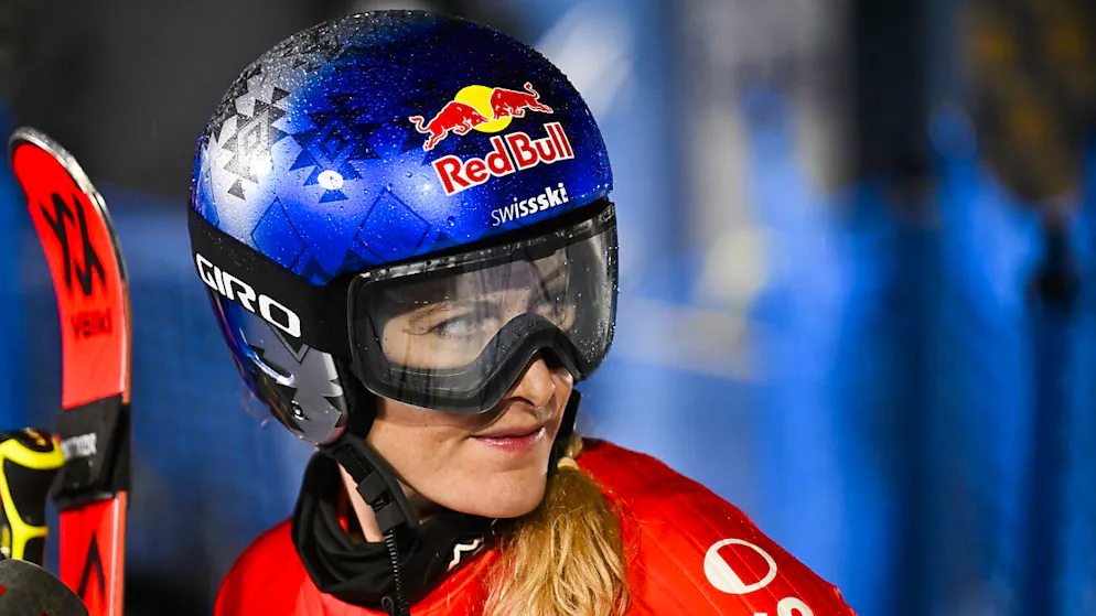 Fanny Smith  blickt auf einen Wettkampftag zurück, an dem sie nicht ganz fehlerfrei blieb (Archivaufnahme)