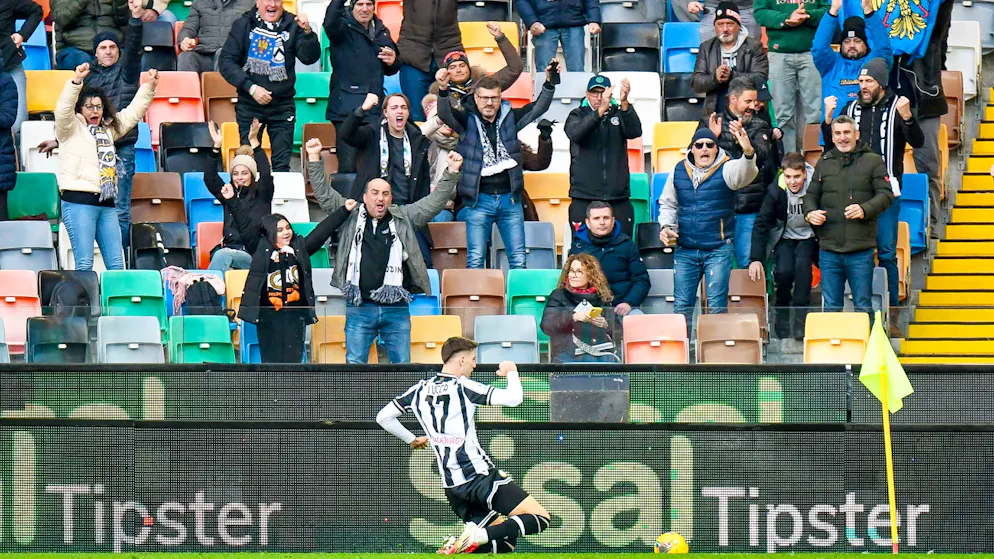 Sur le terrain, l’Udinese a pris la mesure de Venise.