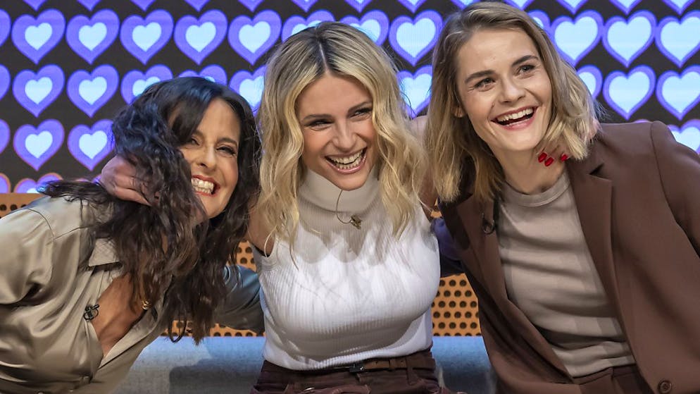 Interview mit den drei Schweizer Hosts. Michelle Hunziker vor ESC-Moderation: «Wir sind überhaupt nicht frei»