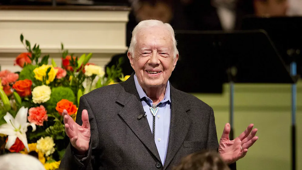 L'ancien président Jimmy Carter a publié avant sa mort "Last Sundays in Plains: A Centennial Celebration".
