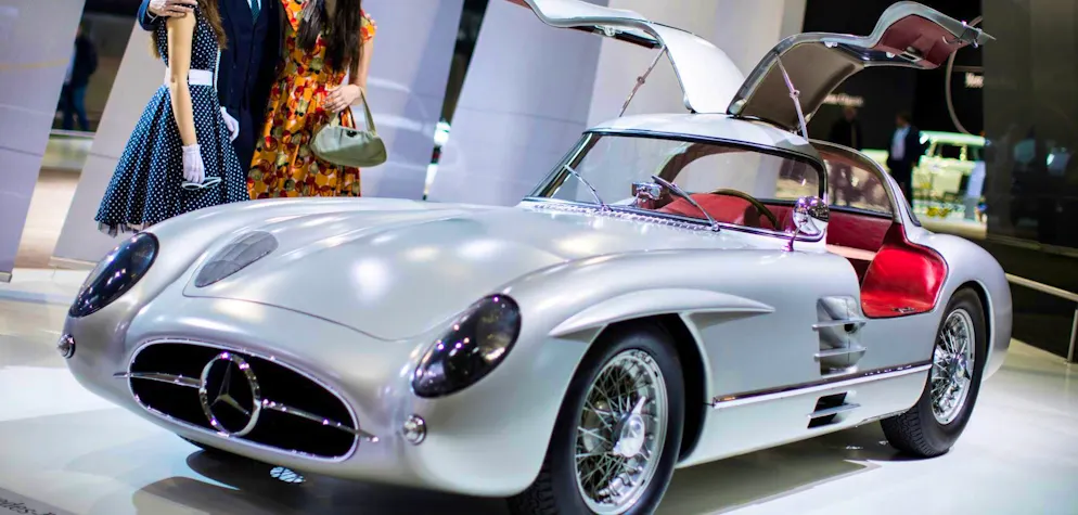 The Mercedes-Benz 300 SLR "Uhlenhaut-Coupé" is the most expensive car ever auctioned in the world.