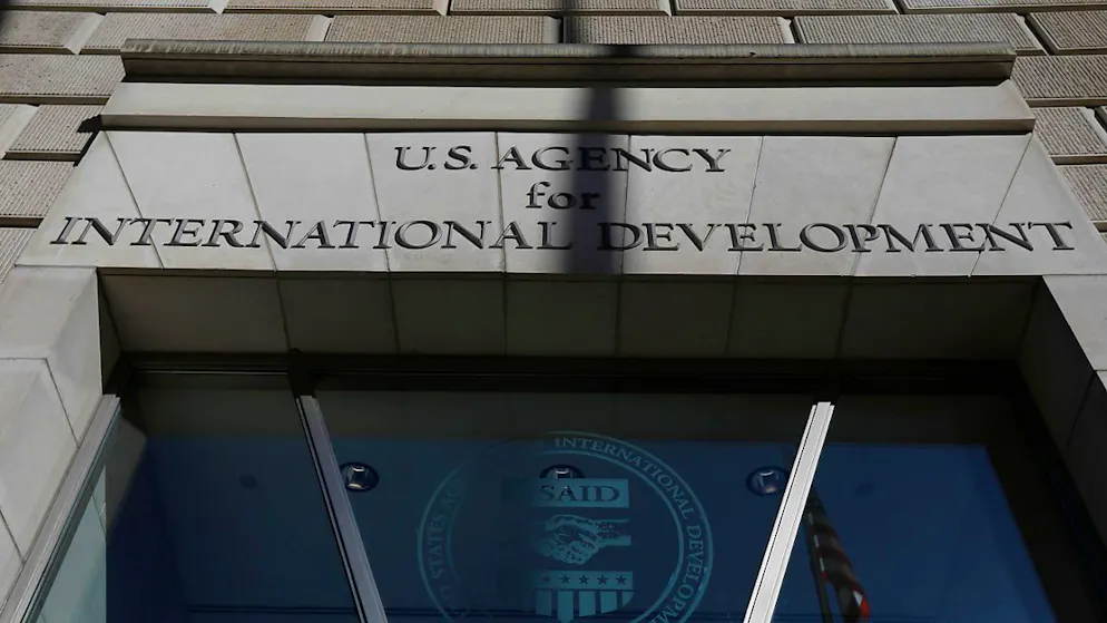 Die US-Agentur für internationale Entwicklung (USAID). Foto: Mark Alfred/ZUMA Press Wire/dpa