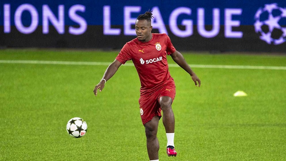 Michy Batshuayi plays in the Bundesliga again