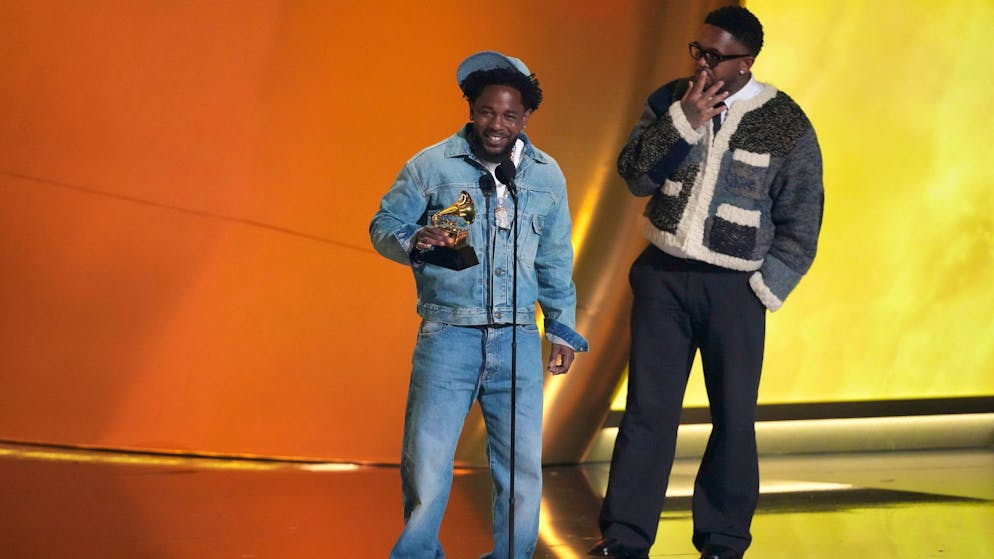 Rapper prevails against Beyoncé. Kendrick Lamar wins Grammys for Recording and Song of the Year