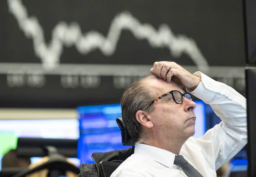 An der Börse geht es am Montag abwärts. 