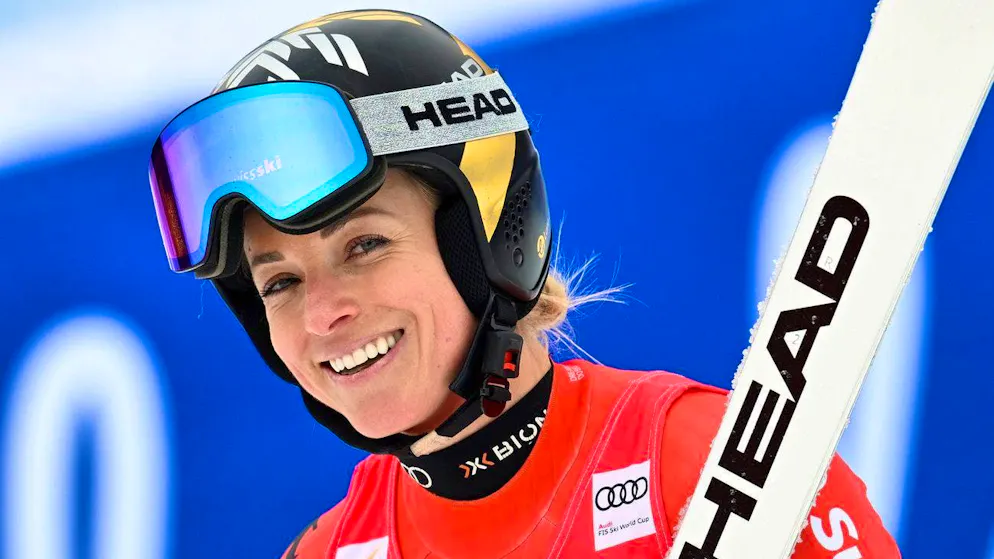 Lara Gut-Behrami ist bereit für die Weltmeisterschaften in Saalbach-Hinterglemm.