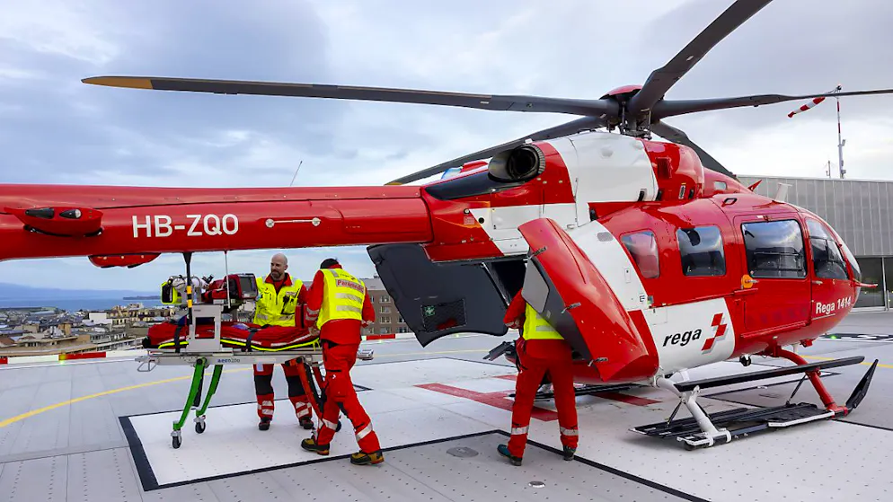 La Rega a organisé en moyenne 54 interventions par 24 heures en 2024.