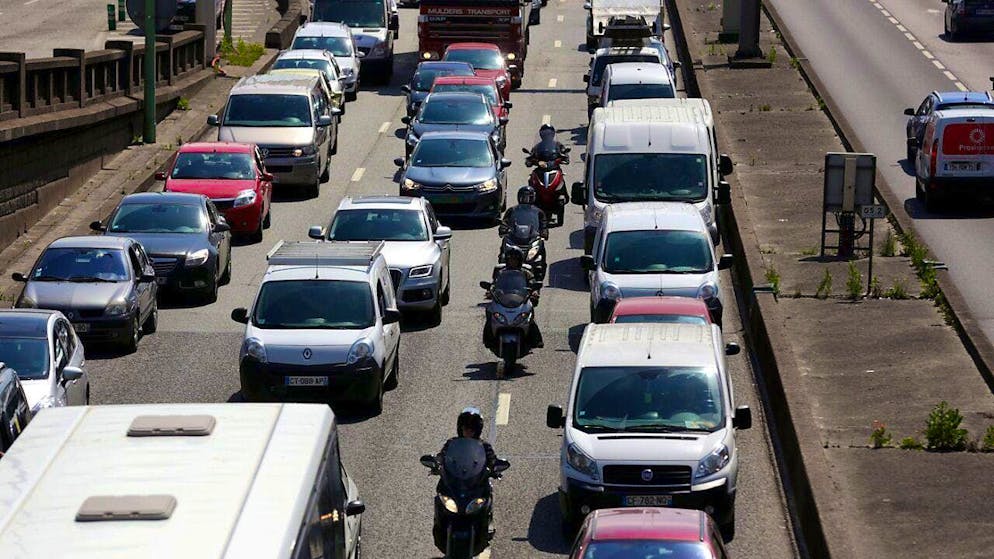 The regulation on the city highway is part of the traffic turnaround in Paris, which aims to reduce car use. (archive picture)