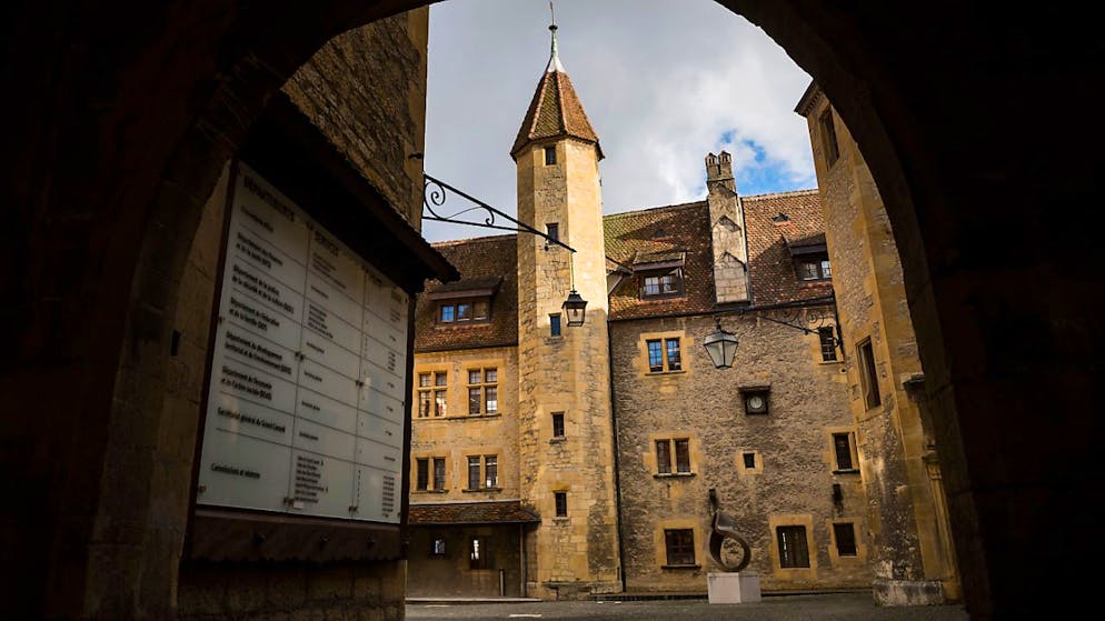 L'accusé a fait appel et le procès à la Cour pénale cantonale se tient au Château de Neuchâtel (photo symbolique).