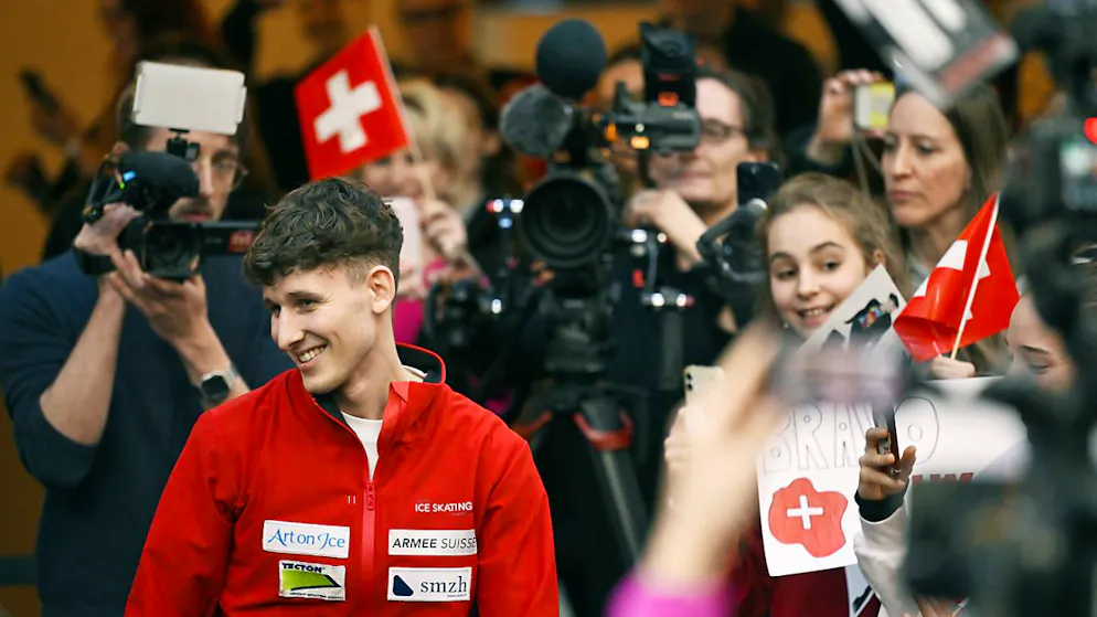 «Es freut mich, dass ich etwas bewegen konnte» - Gallery. Grosser Empfang für Lukas Britschgi