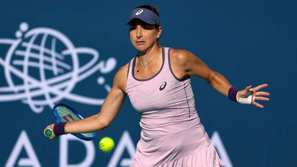 Belinda Bencic s'est imposée en trois sets.
