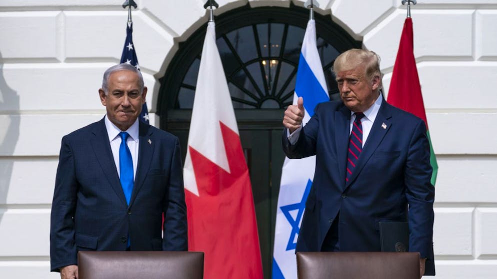 Le Premier ministre israélien Benjamin Netanyahu et le président américain Donald Trump se rencontrent mercredi à la Maison Blanche. (Archives)