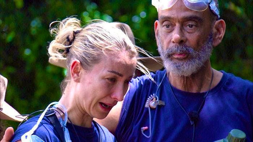 Day 11 in the jungle camp. Anna-Carina is sad that she only managed to get two stars in the end.