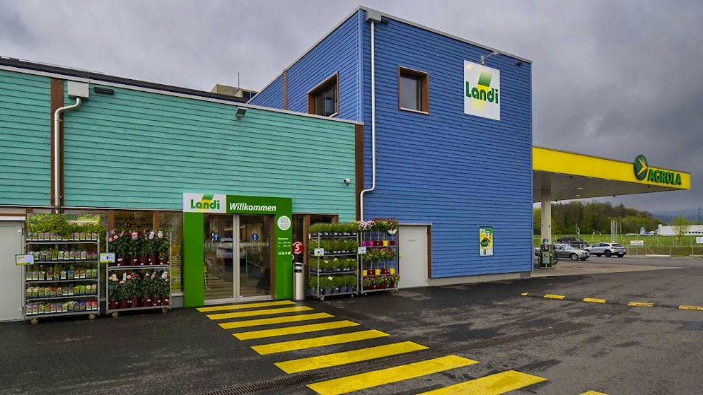 Landi stores achieved slightly lower sales last year. Turnover fell by 0.9 percent to 1.46 billion Swiss francs. (archive image)