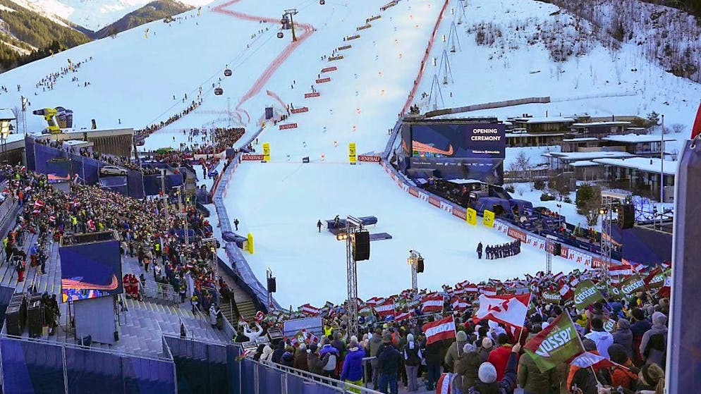 Everything is ready for the Alpine World Ski Championships in Saalbach.