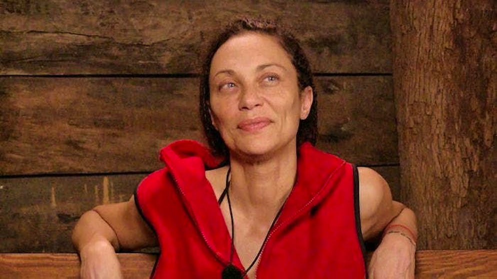 Day 11 in the jungle camp. The 48-year-old grew up with her grandparents.