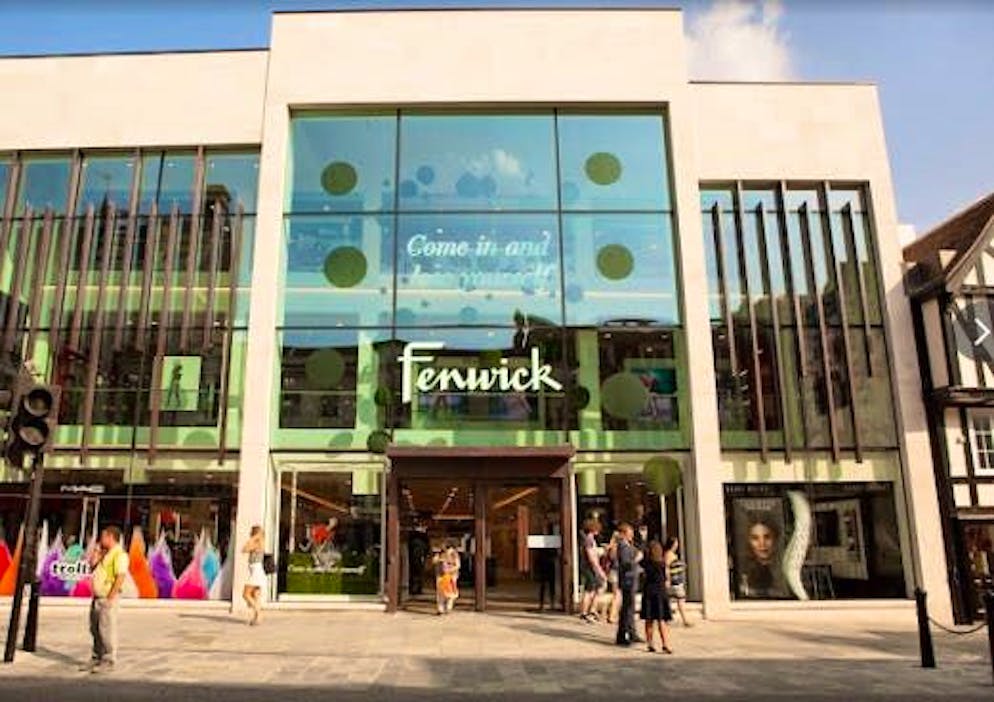 The accident is said to have taken place in this shopping center.