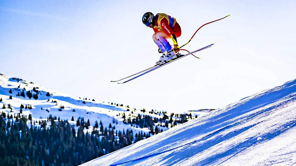 Looks ready for Saturday's World Championship downhill: Lara Gut-Behrami sets the fastest time in the first training session