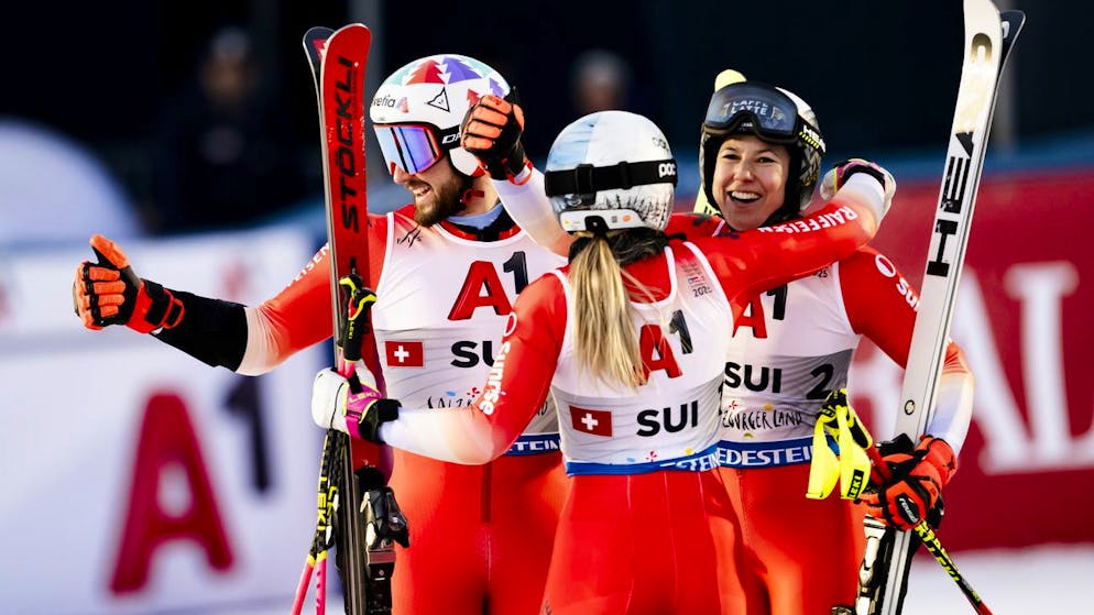 Gold for Italy. Switzerland wins World Championship silver in the team event