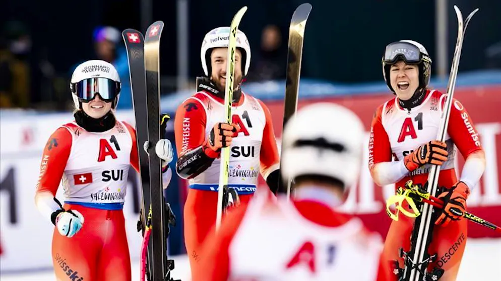 Mondiali di sci. La Svizzera conquista l'argento nella prima gara, oro per l'Italia