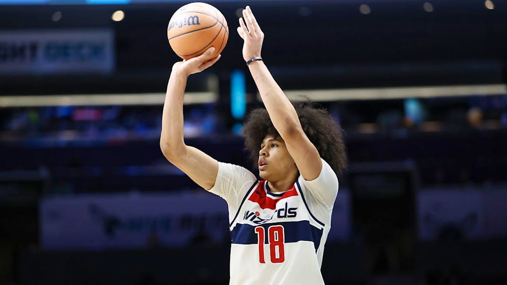 Kyshawn George besiegte mit Washington zum dritten Mal diese Saison die Charlotte Hornets