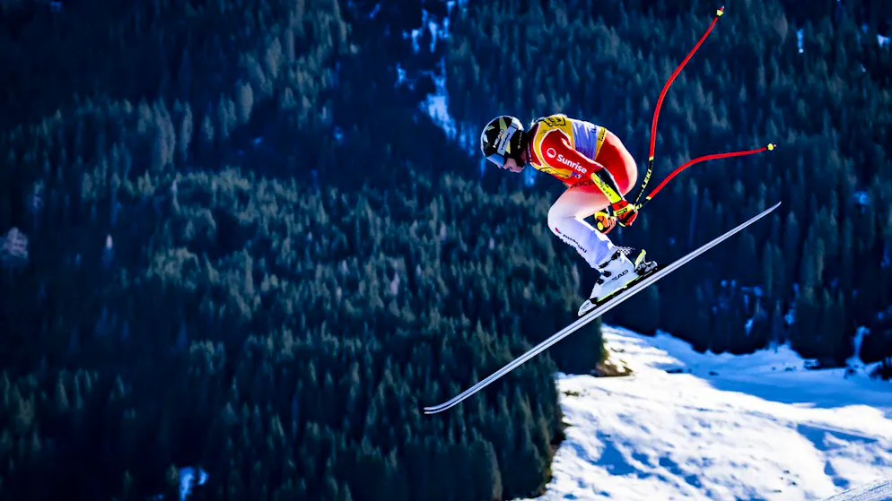 Lara Gut-Behrami: un premier entraînement positif.