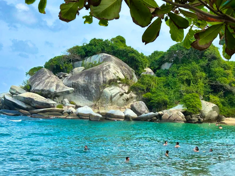 Tayrona National Park. Pure Caribbean feeling in Tayrona National Park.
