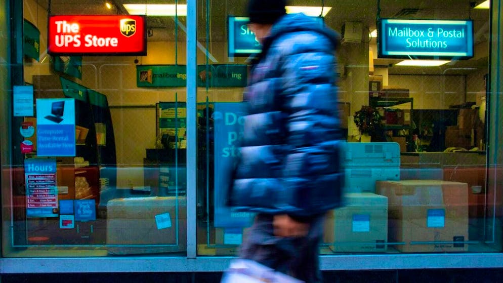 The US Postal Service will "temporarily" stop accepting parcels from China. (archive picture)