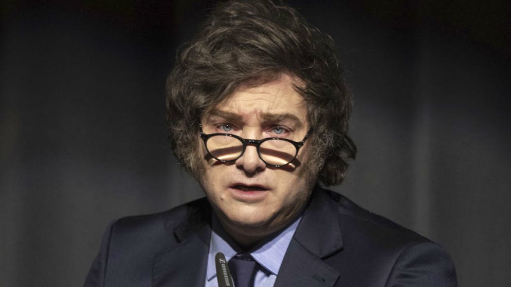 Il presidente dell'Argentina Javier Milei (foto d'archivio).