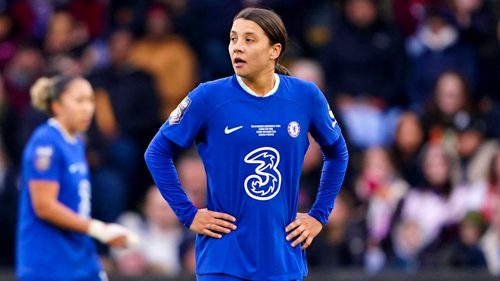 Sam Kerr porte les couleurs de Chelsea depuis 2019 (archives)