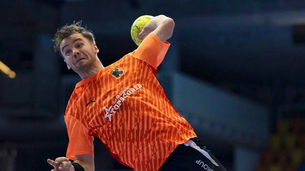 A lively start to the new year: Kadetten Schaffhausen's Odinn Rikhardsson