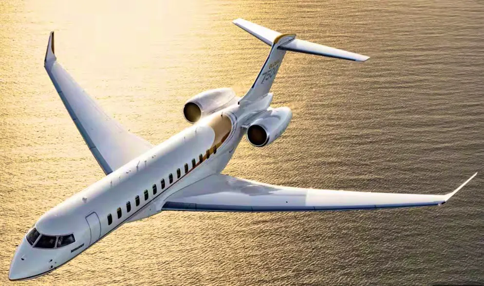 Ecco come si presenta il nuovo jet del Consiglio federale: un Global 7500.