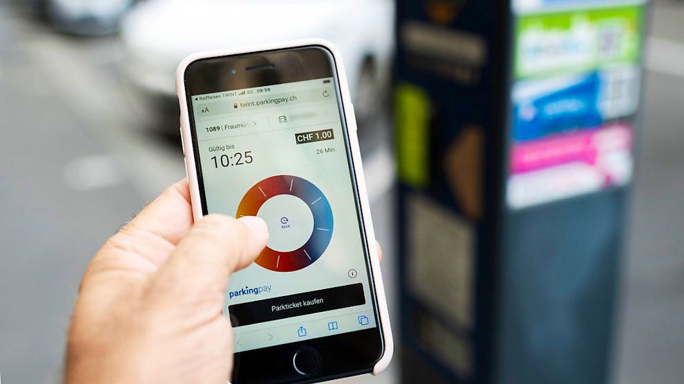 Twint viene ormai usato in numerosi ambiti, anche per pagare il parcheggio.