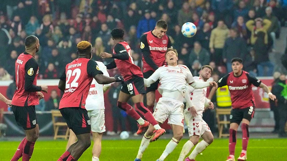 Patrik Schick headed Leverkusen into extra time in the 96th minute