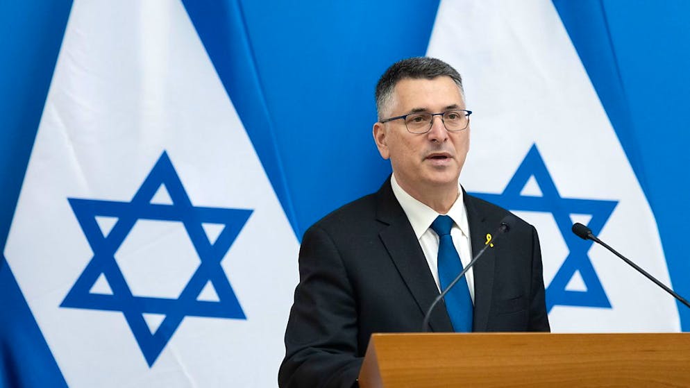 Il ministro degli esteri israeliano Gideon Sa'ar (foto d'archivio)