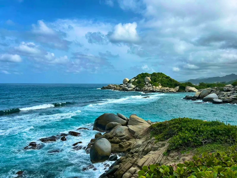 Tayrona National Park. The beaches in the national park are among the most beautiful in the world.