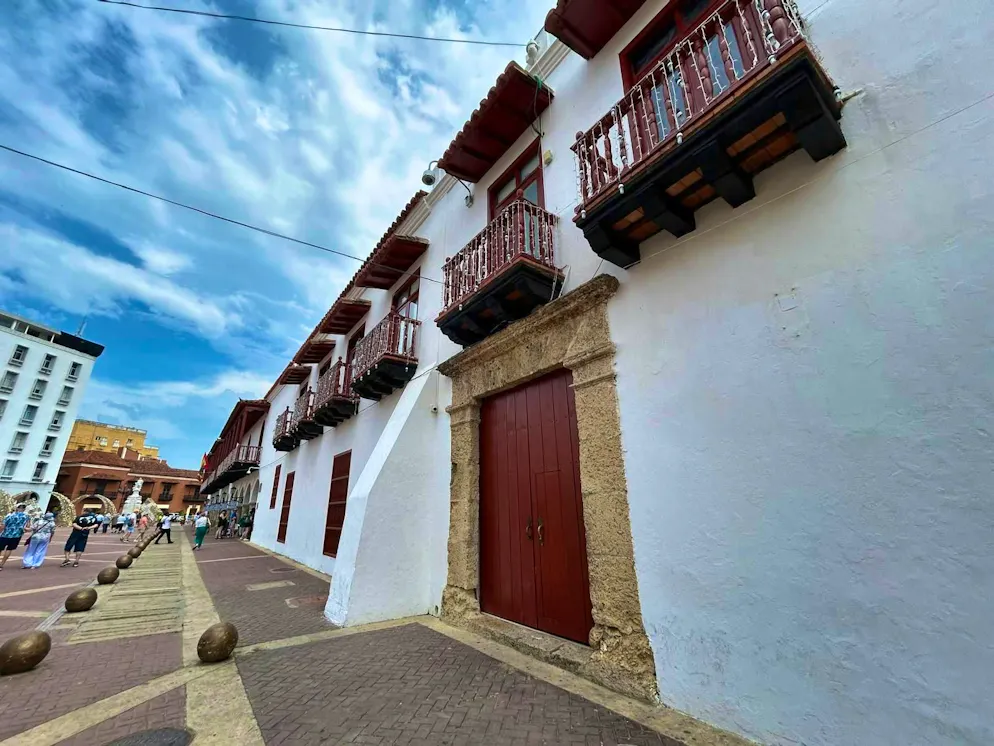 Cartagena. Traces of the Spaniards can be seen everywhere in the city.