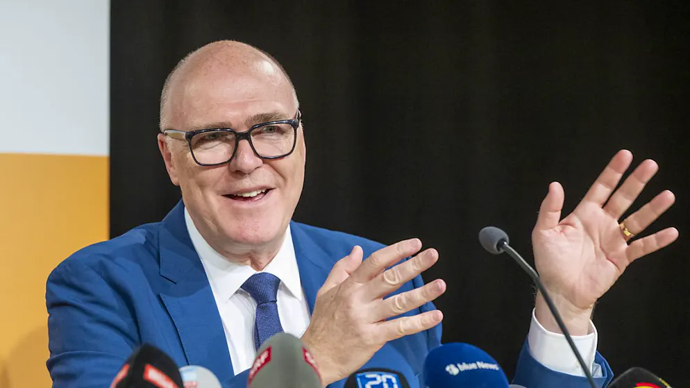 Dans sa conférence de presse, Martin Pfister s'est profilé comme un potentiel ministre de la défense attaché au contrat social.