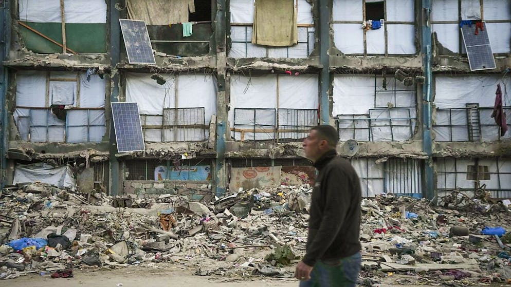 Les Gazaouis ne peuvent actuellement pas quitter leur territoire, assiégé par Israël.