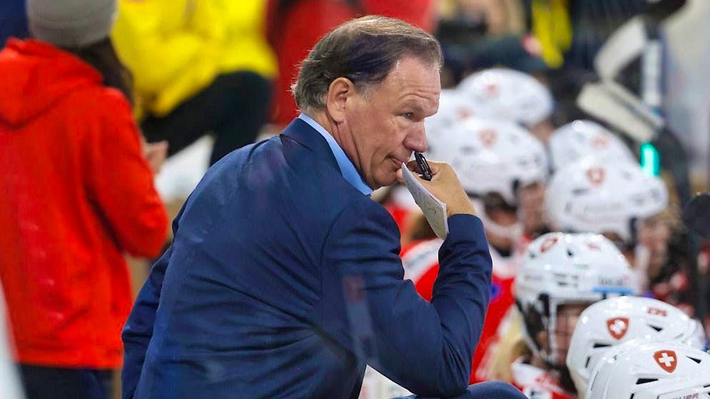 Quickly falling behind against Finland: The women's team of national coach Colin Muller.