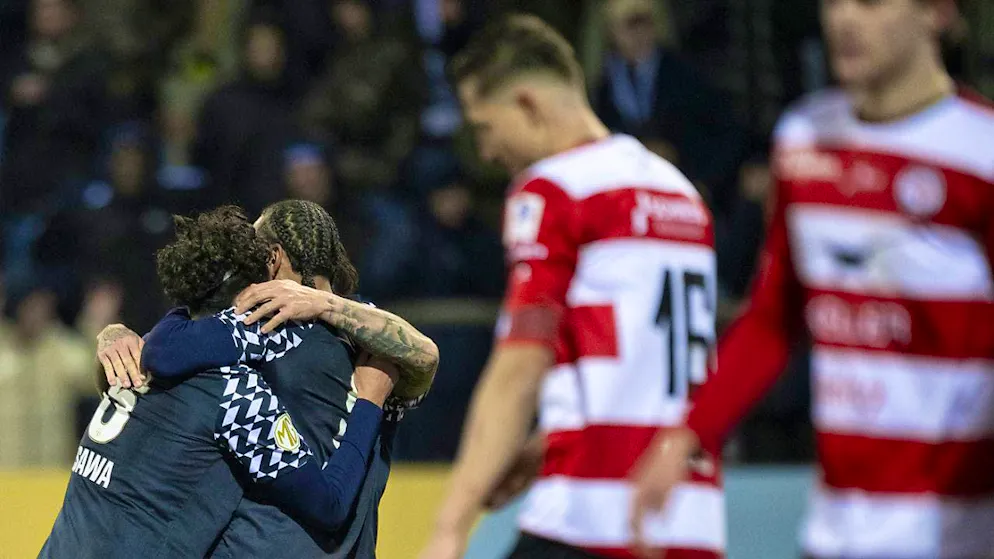 Zurich cheers and hanging heads at FC Winterthur