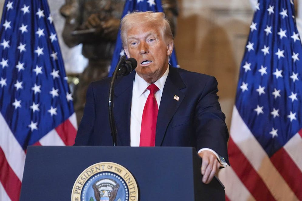 Donald Trump a annoncé mardi qu'il prévoyait une «prise de contrôle à long terme» de la bande de Gaza par les Etats-Unis.