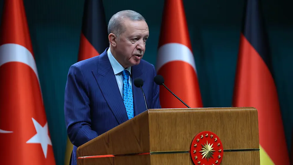 La Turquie commémore jeudi le tremblement de terre du 6 février 2023, qui a englouti près de 60'000 vies. Photo: le président turc Recep Tayyip Erdogan.
