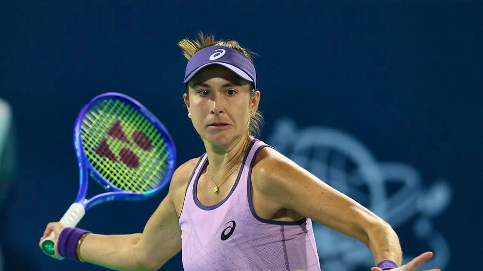 The young mother is already playing big again: Belinda Bencic reaches the final of the WTA tournament in Abu Dhabi, just like two years ago