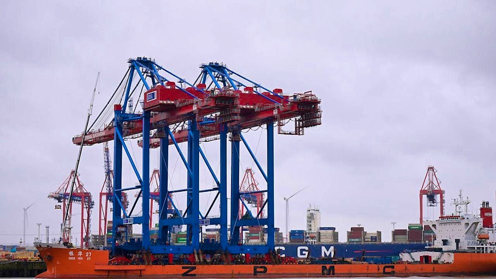 Port of Hamburg: Germany exported less in 2024. (archive image)
