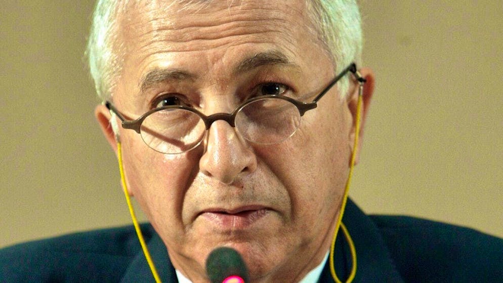 Niklaus Blattner was Vice-Chairman of the Governing Board of the Swiss National Bank from July 2003 to April 2007. (archive picture)