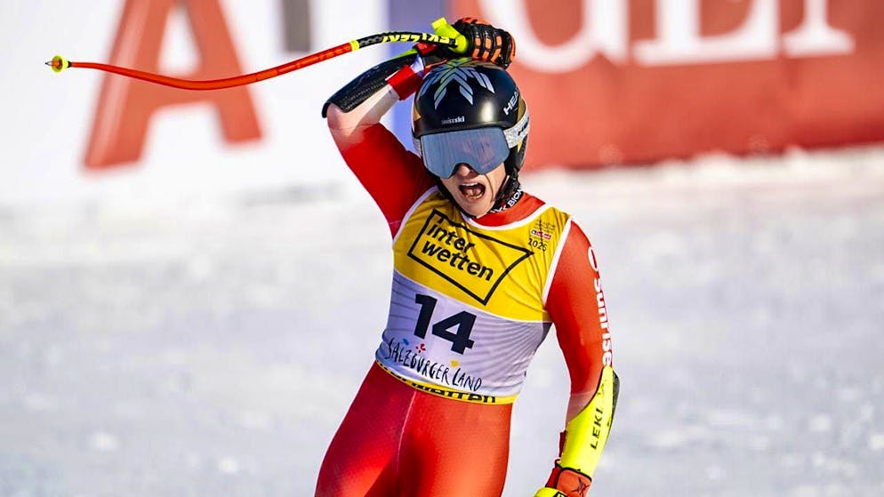 Potential for improvement: Lara Gut-Behrami is the best Swiss racer in 7th place in the final training for the World Championship downhill, but has built in a margin